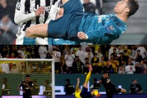 梦回当年！C罗这个精彩倒钩和当年欧冠倒钩破尤文有几分相像？