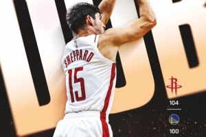 火箭官方晒谢泼德海报：感恩火箭这周的胜利 你们最感激什么？