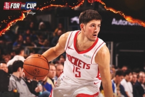 31分9板5助2帽！火箭官方赢球海报封面人物——谢泼德