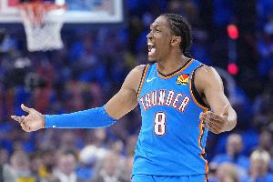 明天雷霆VS太阳：杰伦威复出 阿隆·维金斯/杰伦·格林都继续缺阵