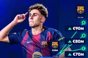 22岁费尔明本赛季13场7球4助！德转预热身价上涨：最高可达9千万