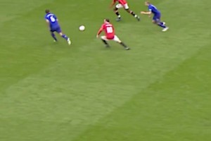 鲁尼在曼联时期，面对埃弗顿的精彩进球