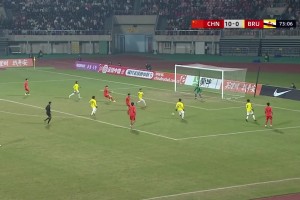 张伯霖替补完成戴帽，U16国少11-0领先文莱