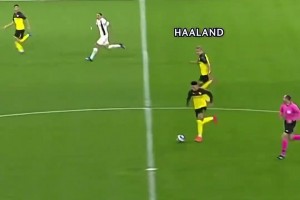 核动力中锋！网友：你永远不知道哈兰德会从哪里冲出来！