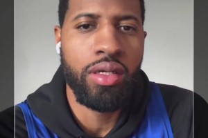 好球员！保罗-乔治发视频为中国香港火灾事件祈祷！